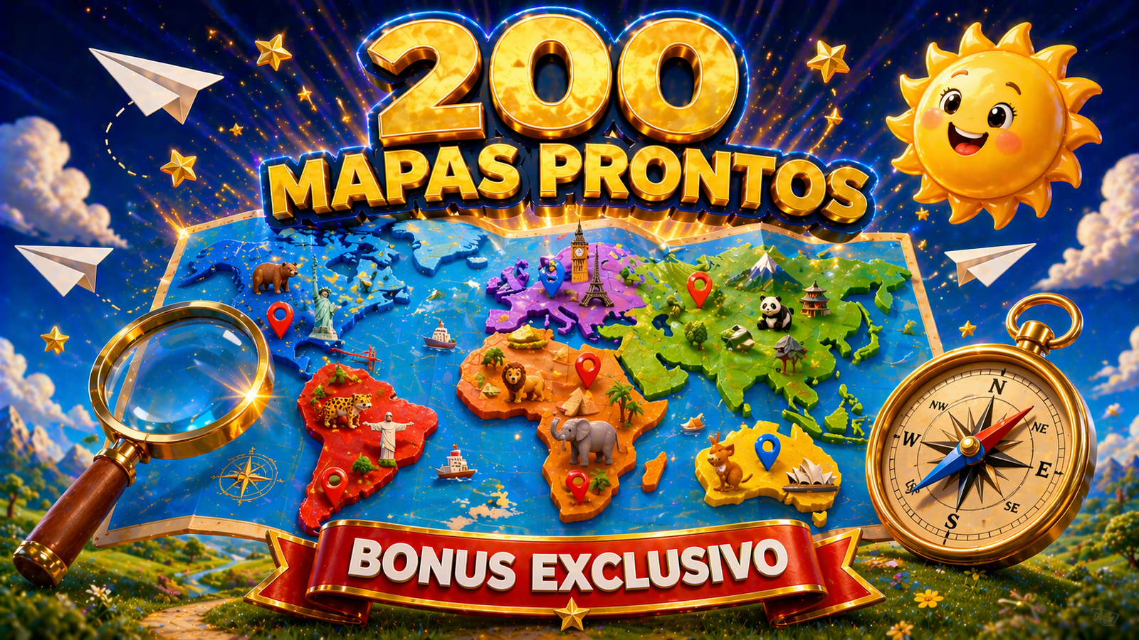 200 Mapas