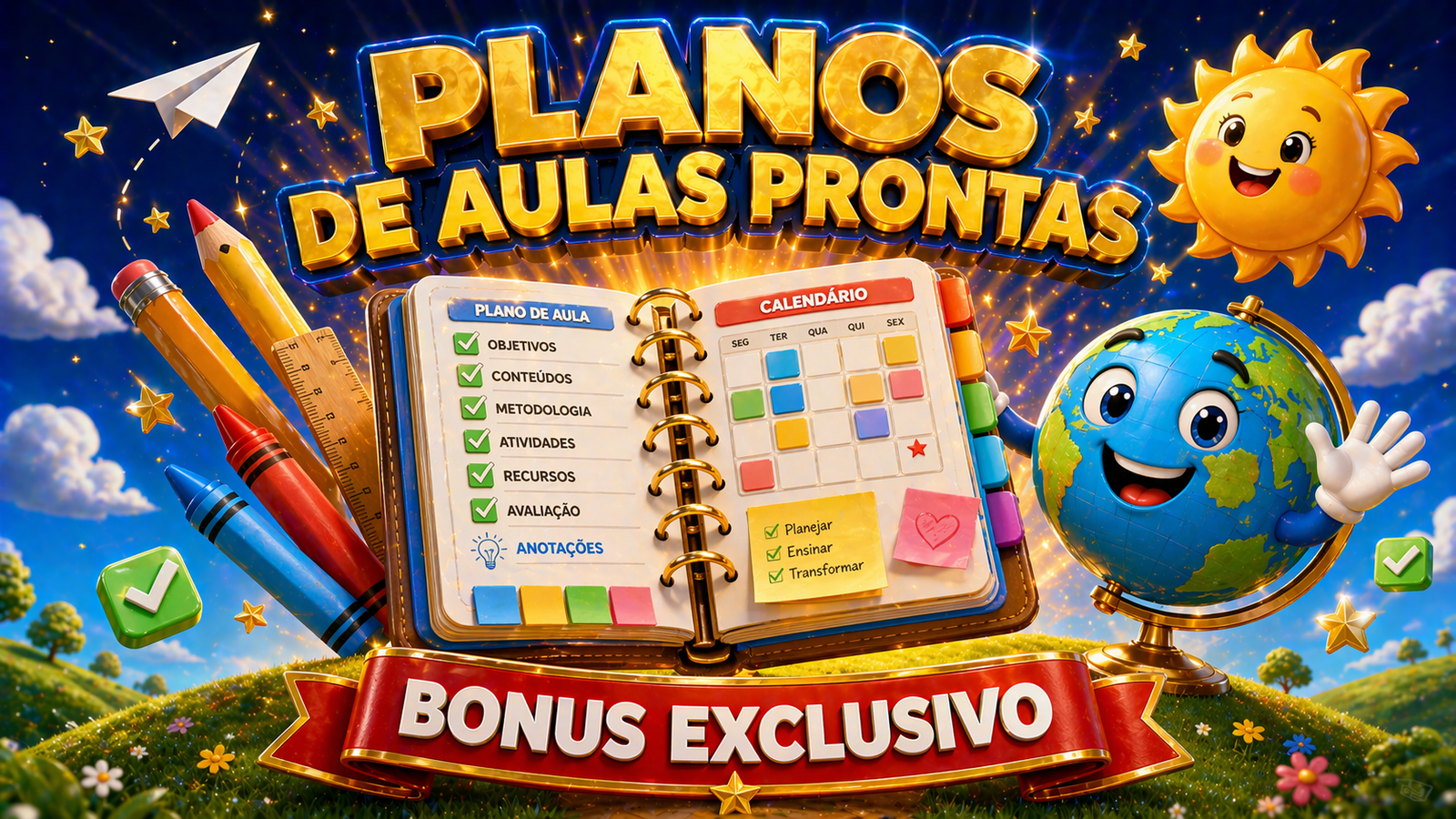 200 Planos de Aula